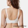 Ropa Interior Sin Costuras Tallas Grandes Europea y Americana de Comercio Exterior Bainuo, Sujetadores Sin Aros con Etiquetas en Inglés, Venta al por Mayor Directamente del Fabricante