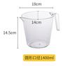 Taza Medidora de Plástico Transparente de Gran Capacidad para Pastelería PET Taza Medidora con Escala Taza para Mezclar Engrosada Taza Medidora Taza para Batir Huevos
