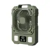 Ventilador de Camping Retro USB Exterior Alta Potencia Portátil Picnic Caravana Tienda de Campaña Ventilador de Escritorio