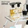 Estante de almacenamiento de escritorio, organizador de tocador, estante multifuncional para perfumes, organizador de baño para artículos de tocador, cosméticos y productos para el cuidado de la piel