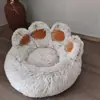 Cama Sofá Pet Formato de Pata de Urso, Cama para Gatos, Cama para Cachorros, Tapete de Dormir para Gatos, Almofada para Pets, Cama para Cachorros Bichon Frisé, para Interior, Removível e Lavável