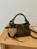 Bolsa de mão feminina transfronteiriça, bolsa tote pequena, bolsa de ombro moderna estilo coreano para o dia a dia, nova moda e bolsa transversal simples