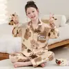 Novos Pijamas Infantis para Meninas 2026, Conjunto de Pijama Longo Princesa para Primavera e Outono para Meninas, Bebês e Crianças Maiores, Adequado para Uso Externo