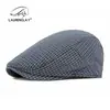 Exportado a Japón, Boinas de Alta Calidad para Hombre, Gorras Retro Británicas de Visera Adelantada, Gorras de Visera a Cuadros para Mujer, Gorras de Pintor Casuales, Modernas