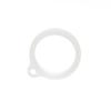 Anel de silicone de 13/20/40 mm, anel de cordão, fivela de suspensão, anel de chaleira, anel de gravação de disco U, anel de suspensão