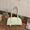 Moda Primavera Bolsa Feminina Bolsa de Trabalho 2026 Nova Tendência Bolsa Bowling Simples Versátil Bolsa de Ombro/Axila