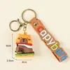 Chaveiro Fofo de Capivara Pingente Popular para Mochila Presente para Estudante Decoração Chaveiro de Carro Brinquedo de Pelúcia