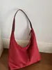 Bolso Cubo de Gamuza Otoño e Invierno Nuevo Gran Capacidad Simple Bolso de Hombro para el Día a Día Retro Personalidad Bolso de Hombro para Mujer