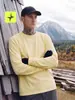 Talla Le Xing Sports Fruta Elástico Manga Larga 2026 Otoño Nuevo Tecnología Deportiva Sensación Fresca Camiseta de Manga Larga para Hombres y Mujeres Capa Base