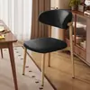 Cadeira de jantar minimalista nórdica, luxo leve para casa, cadeira de jantar moderna com encosto para hotel, cadeira casual com encosto para restaurante, cadeira popular online.