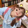 Pegatinas de Tatuaje de Gatito de Dibujos Animados Sandía Hamburguesa Papas Fritas Manzana Globo Gatito Lindo Pegatinas de Tatuaje Transfronterizo