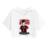 Camiseta sexy de manga corta con tirantes y cuello redondo para mujer, de Haikyuu, voleibol, juvenil, Anime, gran oferta transfronteriza