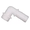 Conector de Barbilla de Salida con Rosca Macho de Plástico para Manguera 4 6 1 Rosca Macho Accesorios de Drenaje para Cubos de Agua