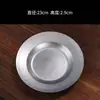 Plato Ovalado Vintage de Acero Inoxidable 304 Tazón para Snacks Estilo Japonés Tazón para Platos Fríos Plato para Pasta Tazón para Ensalada Plato para Barbacoa Plato para Arroz