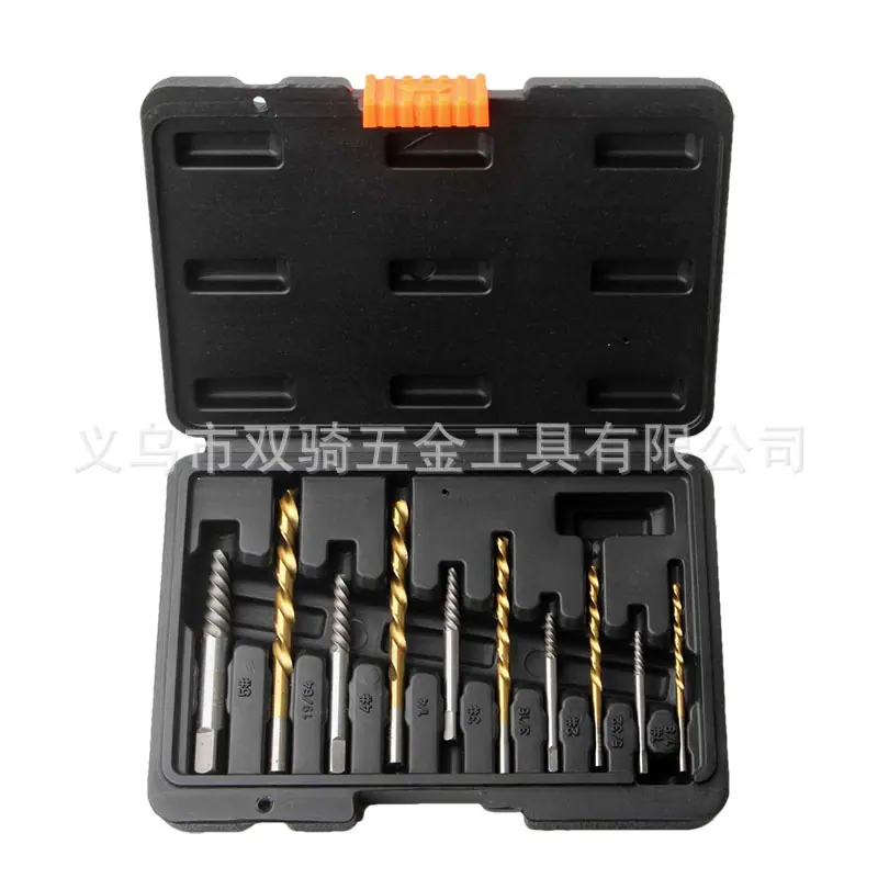 10件套钻头取出器黑盒套装5