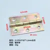 Zinco Branco Galvanizado, Zinco Colorido Galvanizado, Dourado Imitação e Dobradiças Antigas, Portas de Armário, Dobradiças de Ferro para Armários, Acessórios de Ferragens