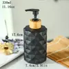 Frasco de Álcool em Gel de Alta Qualidade Vidro 500ml Frasco de Álcool em Gel para Exportação Frasco Vazio Shampoo Gel de Banho Sub-Frasco