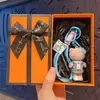 Chaveiro Criativo de Gatinho KT Chefe Flocado Desenho Animado Pingente de Bolsa Fofo Chaveiro de Carro Presente Atacado