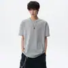Serie de estilo elástico de secado rápido de cinco mangas esencial para el verano fresco al aire libre camiseta de manga corta para hombre que absorbe la humedad y protege del sol en blanco