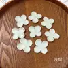 Impresión 3D Simulada Piezas de Goma Suave de Hortensia Pétalos Pequeños DIY Tocado Materiales para Ropa Accesorios Accesorios para Fotografía