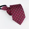 Corbata sin nudo con cremallera Shaoxing Shengzhou Alto Nivel 8CM Hombre 7cm Negocios Vestir Casual Azul Rojo Negro