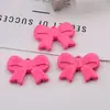 Estilo Instagram Furo Grande para Pendurar Gravata Borboleta Acrílico DIY Chaveiro de Contas Feito à Mão Pequeno Pingente Acessório