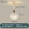 Lámpara de araña estilo francés, lámpara de dormitorio, dormitorio principal, lámpara para habitación nueva, lujo ligero, sensación de alta gama, lámpara de sala de estar, lámpara de cristal simple, hierro