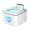 Bebedouro Inteligente Sem Fio para Pets com Sensor Automático Bebedouro de Água para Gatos Aço Inoxidável 304 Alimentador de Água Sem Eletricidade