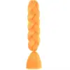 Trenzas Grandes de Fibra Sintética de Comercio Exterior, Trenzas de Colores, Peluca, Cabello para Trenzas Jumbo, Rastas Africanas, Cabello para Crochet