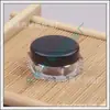 Caja hexagonal de crema 5G caja de ungüento caja de crema transparente 5ml caja de sombra de ojos caja de labial caja de brillo labial con glitter