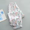 Pantalones casuales de verano para niñas, pantalones antimosquitos de marca personalizada de estilo extranjero para bebés, versión coreana, con pies de ramo roto, venta al por mayor