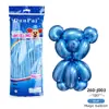 Marca Dun Tira Larga 1.8g 260 Tira Larga Mágica Metálico Mate Macarrón Color Retro Tejido Globo Modelado DIY