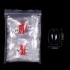 Mais Vendido Transfronteiriço Especial Placa de Nail Art A Pacote de 500 Peças Curto Quadrado/Escada Curta Transparente Número Único Prática A Peças