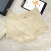 Cuecas Boxer Femininas 10A Algodão Puro Antibacteriano, Confortáveis, Respiráveis e Ajustadas Roupa Íntima de Algodão com Forro de Algodão Estendido e Alargado para Mulheres
