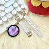 Adecuado para Huawei Gt7/4 Correa de Reloj Linda con Dibujos Animados Gatito de Cuero de Lujo Ligero Correa para Muñeca Watch6Gt5Pro