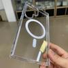 Para Samsung s25ultra Capa Magnética para Celular Capa Dura S25 Capa para Celular S24 Transparente Cobertura Total Capa Protetora Resistente a Quedas