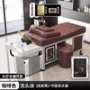 Vendas Diretas Transfronteiriças de Cubas de Cerâmica de Alta Qualidade, Cama para Lavatório com Estrutura de Aço Inoxidável Estilo Tailandês, Anel de Massagem com Circulação de Água, Cama para Terapia Capilar com Fumigação por Atacado