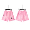 Hellstar Transfronteiriço Marca Tendência Europeia e Americana Verão Casual Esportivo Unissex Shorts Lavados Calças de Cinco Pontos