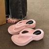 Chanclas de verano estilo estrella para aumentar la altura, para mujer, para interior y exterior, modernas, de suela gruesa, antideslizantes, con puntera abierta, versátiles, para la playa