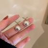Pendientes de plata con diseño de tulipán retro francés, con forma de flor de amor, con temperamento, de diamantes y moda coreana.