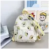 Nueva Mochila de Dibujos Animados Kulomi para Niños Niños y Niñas Guardería Mochila Escolar Set de Dos Piezas para Niños Mochila al por Mayor