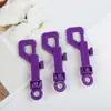 Suministrado Directamente del Fabricante, Llavero de Plástico con Hebilla en Forma de P Giratorio 360°, Clip de Resorte Colorido, Mosquetón en Forma de P, Los Colores Se Pueden Personalizar.