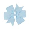 Popular Transfronterizo Amazon Pinzas para el Cabello Cola de Golondrina Cinta de Satén Acanalada Accesorios para Cabello de Bebé Pinzas para el Cabello de Niños Fabricante de Pasadores Venta al por Mayor