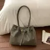 Estilo Coreano Moda para Viajar Gran Capacidad Gamuza 2026 Nuevo Bolso de Hombro Tote Vintage para Mujeres