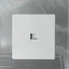 Painel de interruptores para comércio exterior, tomada elétrica, painel embutido tipo 86, interruptor de parede britânico de cinco furos, tomada USB.
