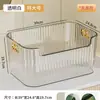 Caja de Almacenamiento de Escritorio Cosméticos Cuidado de la Piel Snacks Mesa de Centro Acabado Marco de Almacenamiento Rectangular Caja de Acrílico Transparente