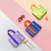 Bolsa Impermeável para Lancheira Grande Capacidade Bolsa Térmica Bolsa de Lanche Estudantil para Trabalho Bolsa Simples para Lancheira Bolsa para Refeição