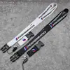 Lanyard para Teléfono Móvil de Rendimiento de Coche Modificado Colgante Metálico de Coche Colgante de Correa de Muñeca de Tela Bordada