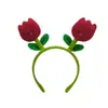 Diadema para el Cabello con Orejas de Zorro y Mariposa de Disney Nick Judy Dulce Accesorio para el Cabello de Flor de Dibujos Animados Pasador Tendencia Caliente de Celebridad de Internet Tocado