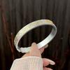 Pulsera Peonía Pie Chapado en Oro Plata 9999 Plata Esterlina Método Antiguo Sólido Nicho Pulsera Fat Donglai Pulsera de Alta Gama Regalo